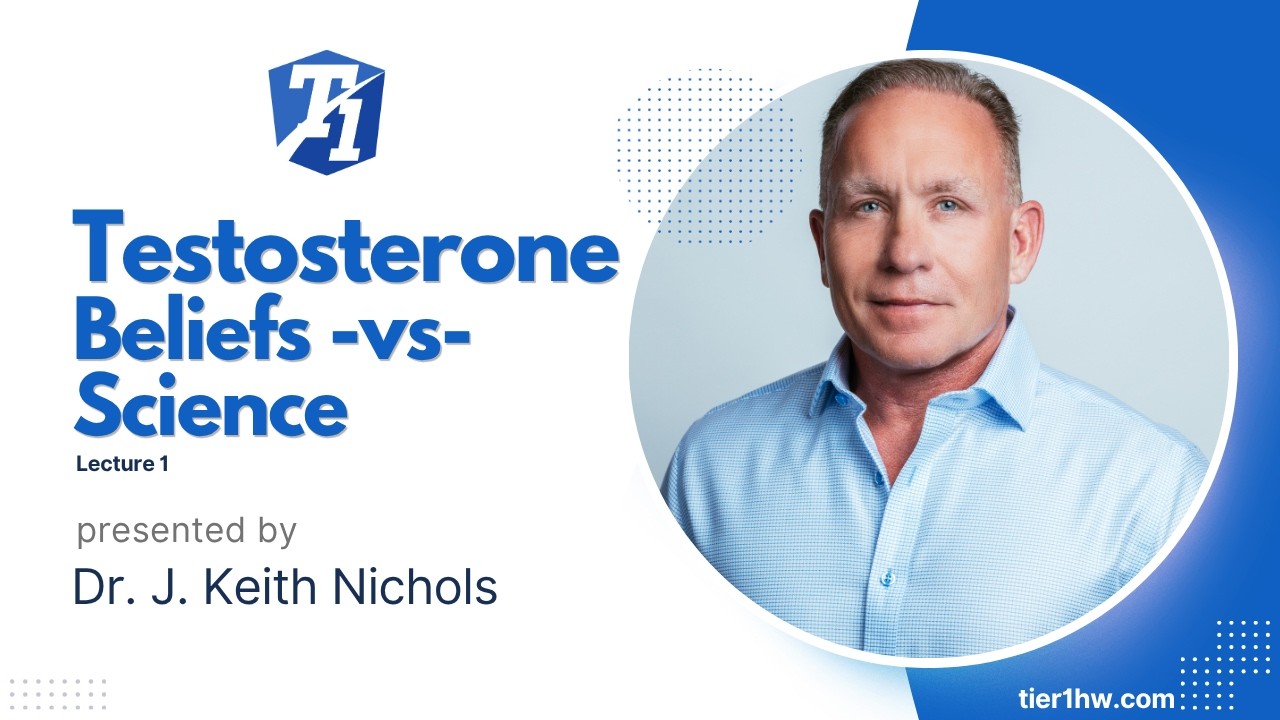 Testosterone Beliefs VS Science Lecture | TRT Therapy |… — Transcript