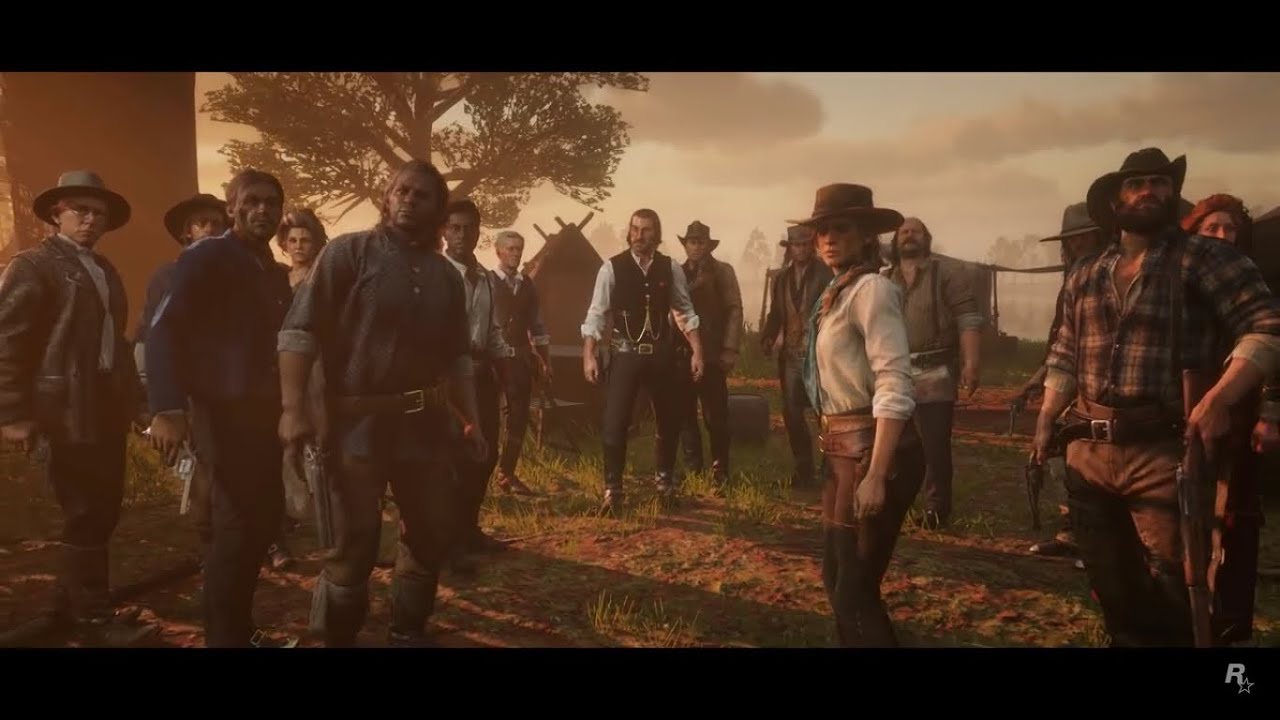 RDR2- Dutch gave a speech about his gang