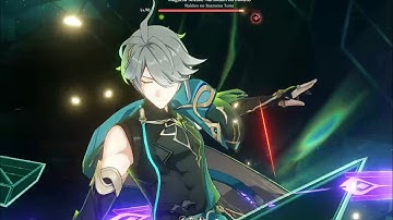 Alhaitham C6 R5 (Quickbloom Team) Beat Raiden Shogun in 1 Rotation - Genshin Impact