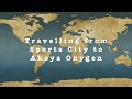 Traveling from Sports City to Akoya Oxygen