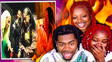Lady Binladen x Aspen Kartier x BigJadaa - Triple Threat & G Ravon - Direct Message | REACTION
