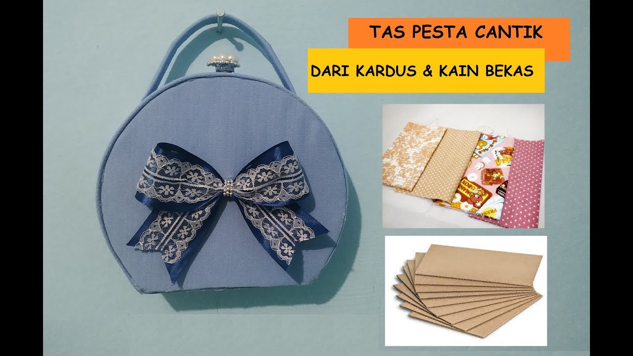 Cara Membuat Tas Dari Kain Perca Tanpa Mesin Jahit Ii Tas Clutch Youtube