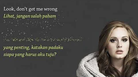 Adele   All I Ask Video Lirik dan Terjemahan Bahasa Indonesia