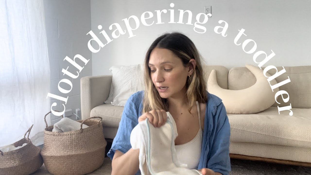 cloth diaper series - how to diaper a toddler: simple and minimalist ...