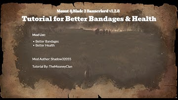 Tutorial for Mod