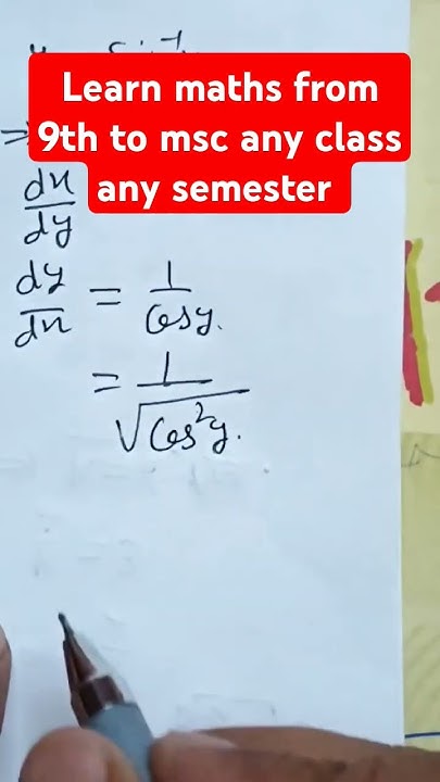 derivation-of-derivative-of-sin-inverse-x-yogeshwarsir-maths