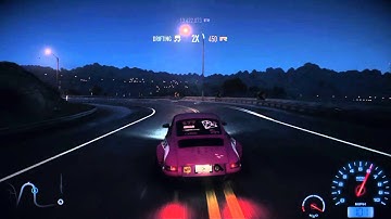 Need For Speed | Porsche 911 Carrera 2.8 RSR Drift challenge | down the mountain |PS4