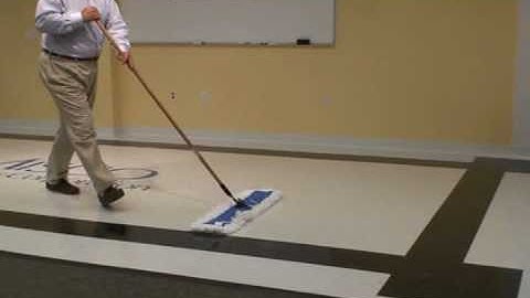 Dust Mopping Part 4- Dust Mopping the Floor