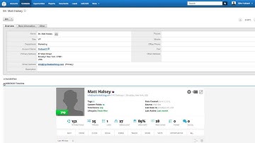 Timeline Profile for SugarCRM