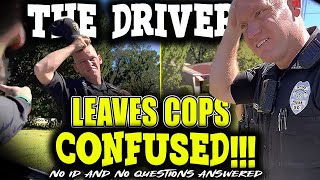 Driver Completely Owns And Educates Cops | I Don't Answer Questions | Master Level ID Refusal!
