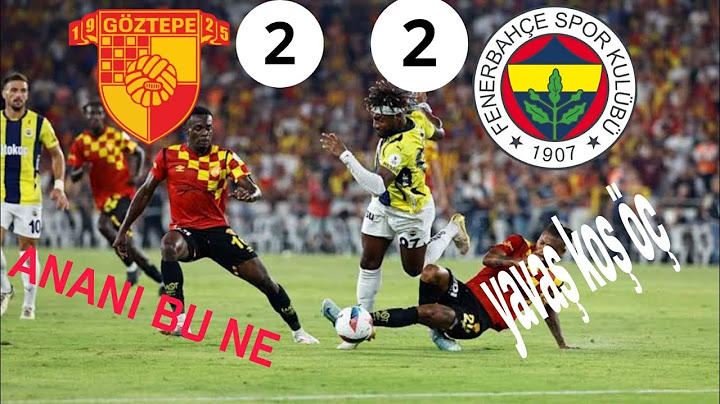 göz tepe Fenerbahçe 2-2 maç özeti golleri izle #alikoç