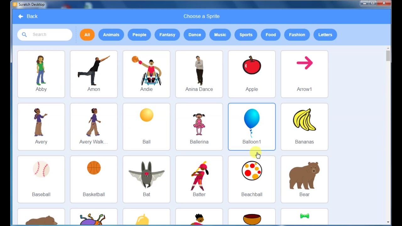 الدرس الثاني في لغة السكراتش