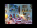 Ideas temáticas de la decoración del dormitorio de la playa