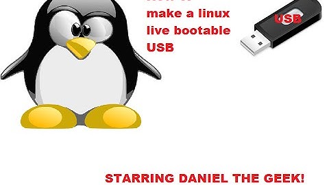 How to make a bootable live linux USB // Noob Friendly || Daniel The Geek [1080p] (HD)