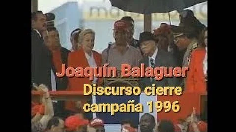 (COMPLETO) DISCURSO DEL PRESIDENTE  BALAGUER EN EL...