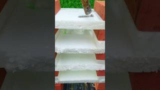 Red Hot 1000°C Iron vs  Thermocol  #asmr #experiment #shorts #satisfying #usa