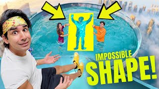 SLIDE Through IMPOSSIBLE Shapes! *CHALLENGE* | Rimorav Vlogs