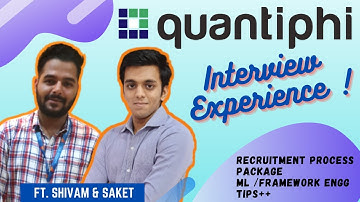 Quantiphi - Placement Interview Experience | ML & Framework | 2021 | #12