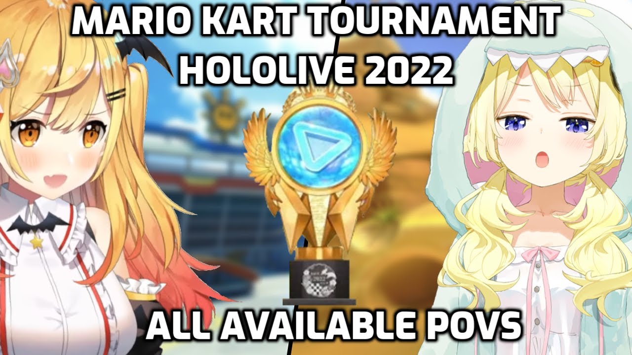 [ENG] Hololive's Mario Kart New Year's Cup 2022 [ALL POV'S]