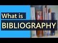 What is the meaning of the word BIBLIOGRAPHY?bibliography ...