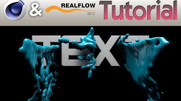 Realflow 5 & C4D Tutorials - Screen Splash - Tutorial