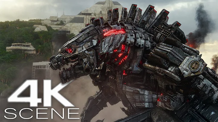 Godzilla vs Mechagodzilla (UHD 4K) Fight Scene - Godzilla Vs Kong Movie Clip (2021)
