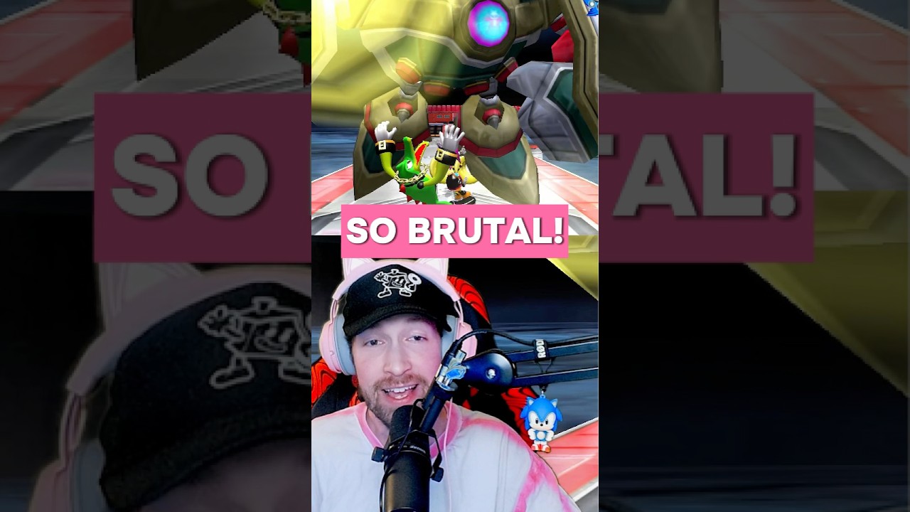 THE MOST BRUTAL BOSS BATTLE IN SONIC HEROES! 😤