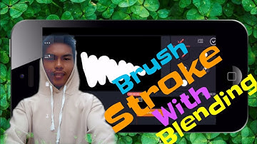 How to make brush stroke intro with power blending in Kinemaster