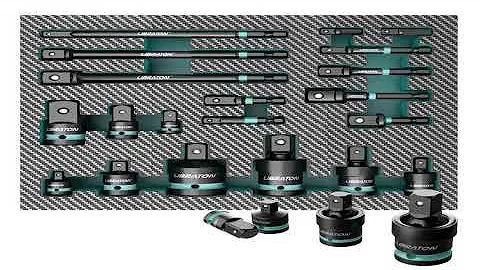 Why Everyone’s Talking About This Product! 1/4" 3/8" 1/2" Impact Socket Adapters and Reducer, Incl