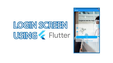 Flutter Login Screen (with background image)