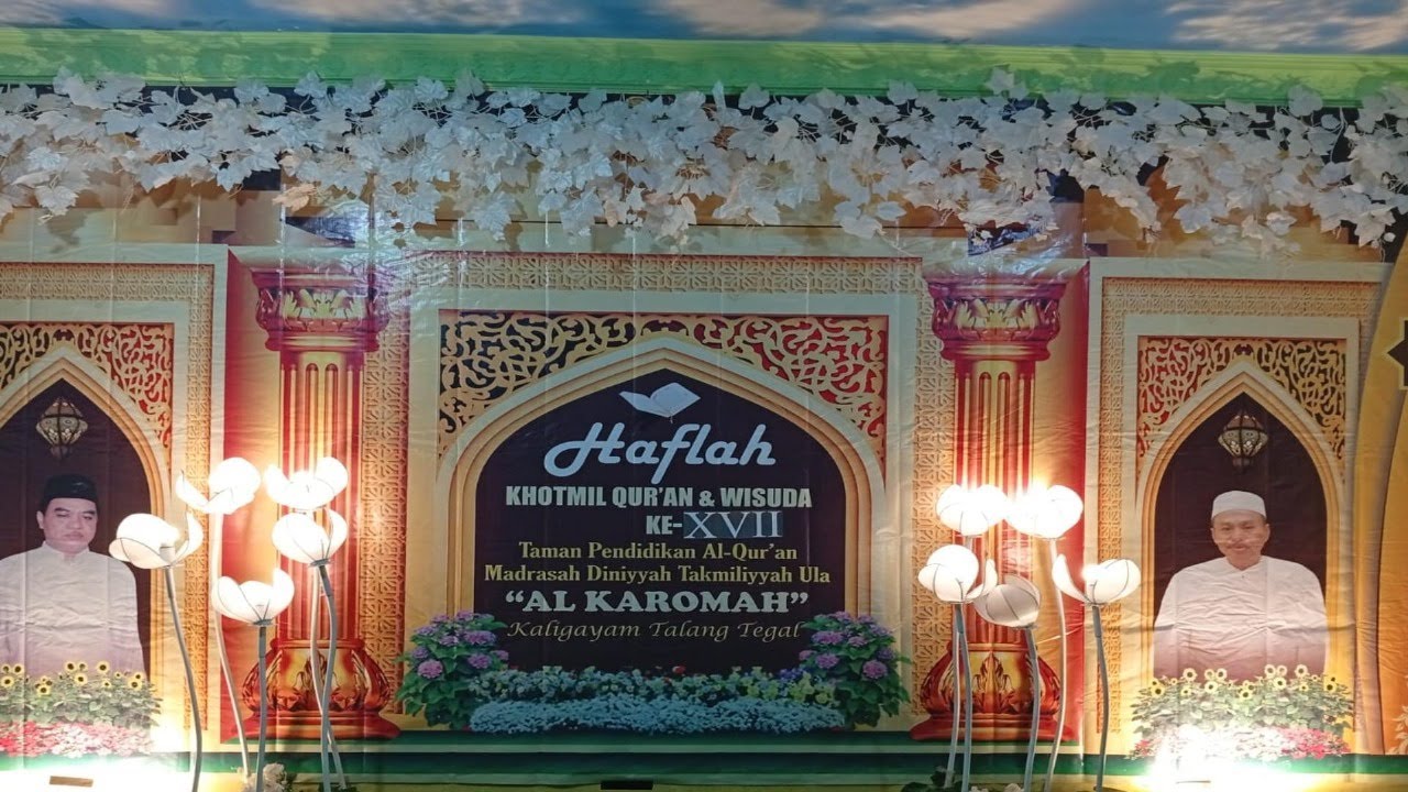 ' KHAFLAH KHOTMIL QUR'AN & WISUDA KE XVII '' TPQ  AL KAROMAH KALIGAYAM  MINGGU 23 FEBRUARI 2025.