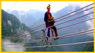 Tallest Electric Tower in the World | Construction Process of High Voltage Electric Tower