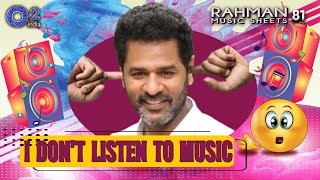 Muqabala Song – Prabhu Deva Danced With A Broken Leg | Untold Stories | Rahman Music Sheets 81