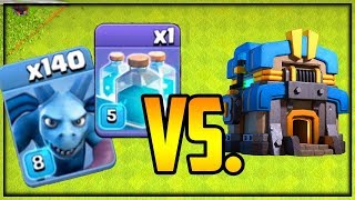 140 CLONED Minions vs. TH12 Clash of Clans Fix That Rush Episode 44