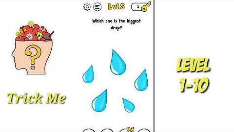 Trick Me Level 1,2,3,4,5,6,7,8,9,10 Walkthrough Solution