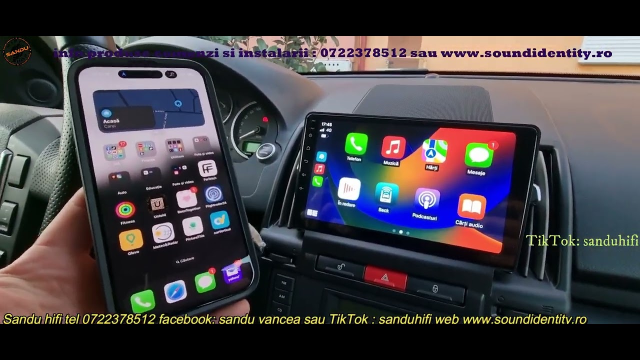 LAND ROVER FREELANDER 2 ANDROID 2 GB RAM APPLE CARPLAY WAZE YOUTUBE
