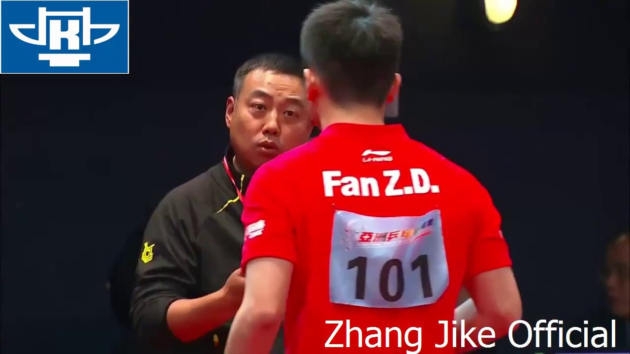 Fan Zhendong Vs Chuang Chih Chuan Asia Olympic Qualification Semi Finals Full Match Youtube