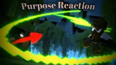 Reacting to "Purpose" Minecraft Music Video By ZNathan Animations