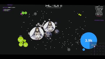 🔵 AGAR.IO | SERVER TAKEOVER #2 // ZOMBRA & NIROBI | (CHAMBER OF NIROBI) 🔵