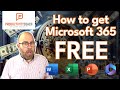 How to get microsoft office free updated 2024
