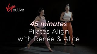 45-minute Pilates Align class IN REAL TIME | strength and sweat with Virgin Active On-Demand class screenshot 4