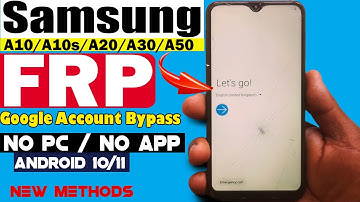 Samsung A10,A10s,A20,A30,A50 Frp bypass Android 10/11| Google Account Lock remove #2025