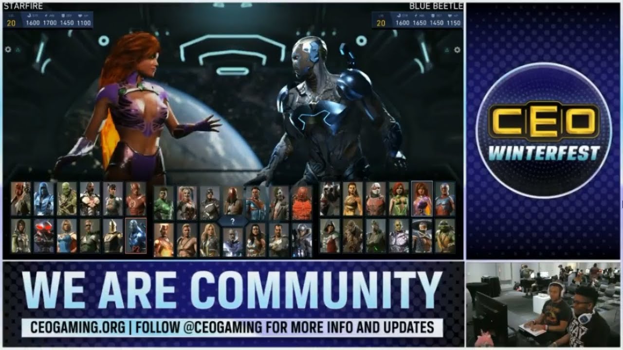 CEO WinterFest 2018  INJUSTICE 2 - Last Laugh vs SewerStunt
