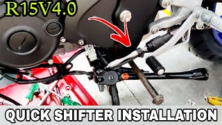 Quick shifter installation | R15v4.0 | tamil | raghudsp screenshot 5