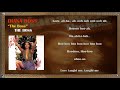 DIANA ROSS The Boss With Lyrics DIANA ROSS The Boss With Lyrics