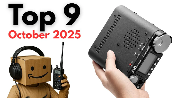 Top 9 Radios Sold On AMAZON - October 2025