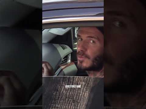 Video: David Beckham was teleurgesteld in mensen