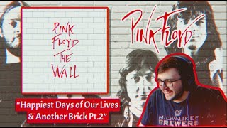 FIRST TIME HEARING &quot;BRICK IN THE WALL PT 2&quot; - PINK FLOYD (REACTION)