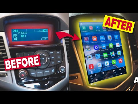 Я установил радио Tesla в свой Chevrolet Cruze