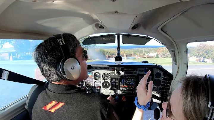 The Unusual Runway at W24 - Falwell Airport in Lynchburg, VA.